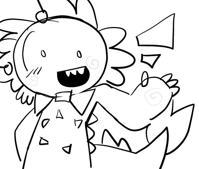 uncoloured